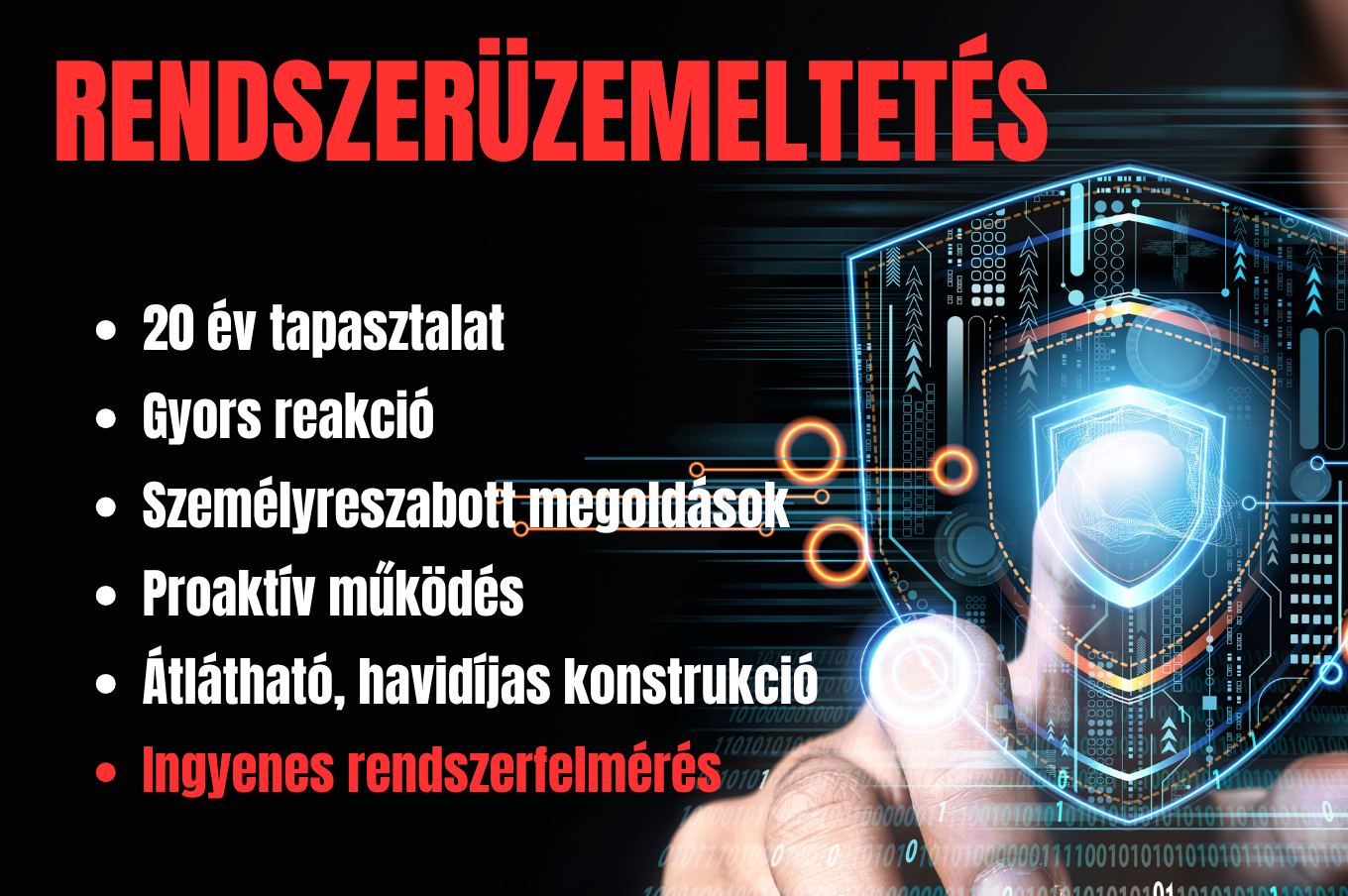 Rendszerüzemeltetés vállalkozásoknak – Hificomp Debrecen