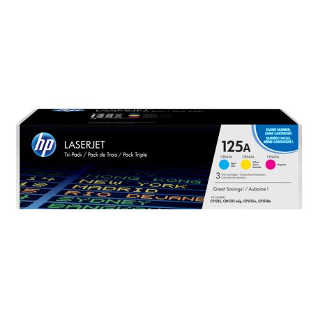 HP CF373AM (125A) 3-pack C/M/Y Color toner