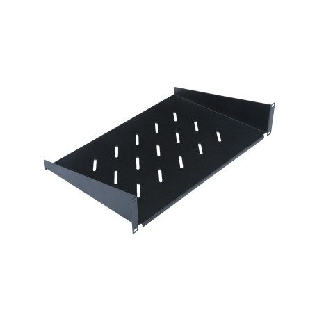 WP Fixed Shelf 1U 300 mm, Black RAL 9005