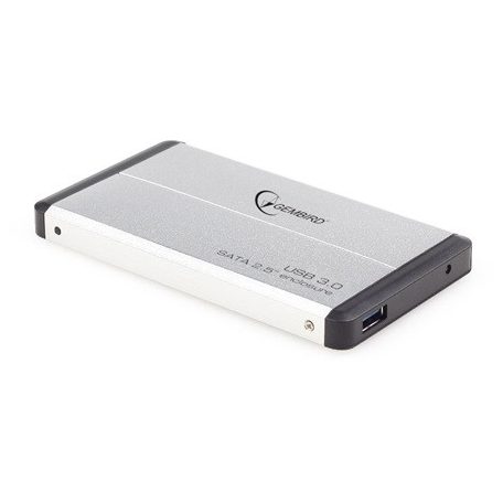 Gembird 2,5" EE2-U3S-2-S USB3.0 Enclosure Aluminium/Silver