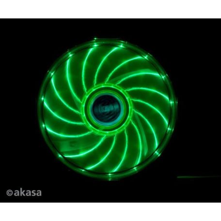 Akasa Vegas Green LED 12cm Case Fan