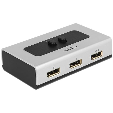 DeLock Switch Displayport 1.1 2 port manual