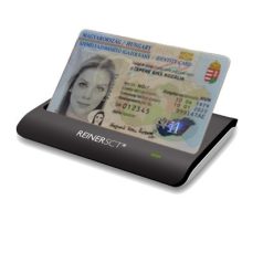   Reiner CyberJack RFID basis e-személyi igazolvány olvasó Black