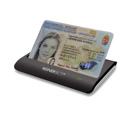 Reiner CyberJack RFID basis e-személyi igazolvány olvasó Black