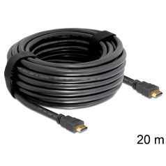   DeLock Cable High Speed HDMI with Ethernet – HDMI A male > HDMI A male 20m