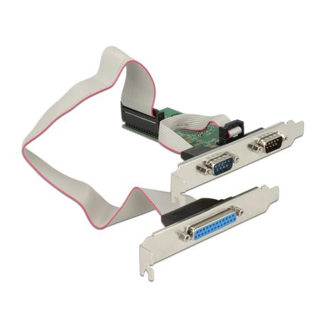 DeLock PCI Express Card > 2x Serial RS-232 + 1x Parallel