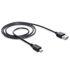   DeLock Cable EASY-USB 2.0 Type-A male > USB 2.0 Type Mini-B male 1m Black