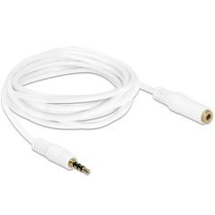   DeLock Extension Cable Audio Stereo Jack 3.5 mm male / female IPhone 4 pin 2m