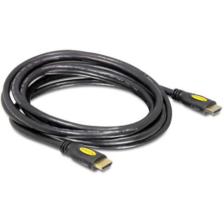 DeLock Cable High Speed HDMI with Ethernet - HDMI-A male > HDMI-A male 4K 1m