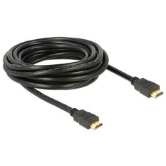   DeLock Cable High Speed HDMI with Ethernet – HDMI A male > HDMI A male 4K 5m