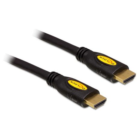 DeLock Cable High Speed HDMI with Ethernet - HDMI-A male > HDMI-A male 4K 0,5m