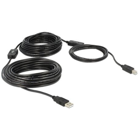 DeLock Cable USB 2.0 Type-A male > USB 2.0 Type-B male 20m