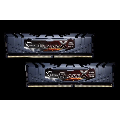 G.SKILL 16GB DDR4 3200MHz Kit(2x8GB) FlareX Black (for AMD)