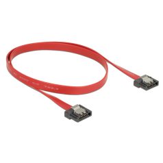 DeLock Cable SATA FLEXI 6 Gb/s 50cm Red Metal