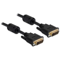   DeLock Cable DVI-D (Dual Link) male > DVI-D (Dual Link) male 3m Black