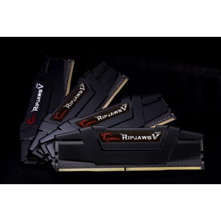 G.SKILL 64GB DDR4 3200MHz Kit(4x16GB) RipjawsV Black