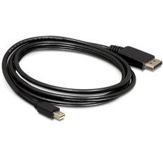   DeLock Cable Mini Displayport 1.2 male > Displayport male 4K 1m