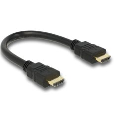   DeLock Cable High Speed HDMI with Ethernet – HDMI A male > HDMI A male 4K 25cm