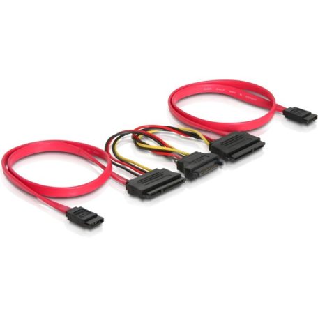 DeLock SATA All-in-One cable for 2x HDD