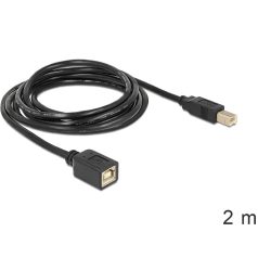 DeLock Extension Cable USB 2.0 B male > B female 2m