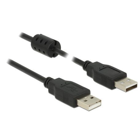 DeLock Cable USB 2.0 Type-A male > USB 2.0 Type-A male 1m Black