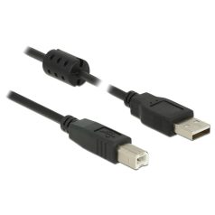   DeLock Cable USB 2.0 Type-A male > USB 2.0 Type-B male 1,5m Black