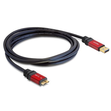 DeLock Cable USB 3.0 Type-A male > USB 3.0 Type Micro-B male 2m Premium