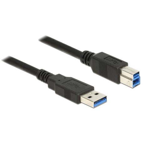 DeLock Cable USB 3.0 Type-A male > USB 3.0 Type-B male 0,5m Black