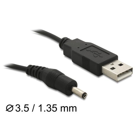 DeLock Cable USB Power > DC 3.5 x 1.35mm Male 1,5m