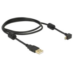   DeLock Cable USB-A male > USB micro-B male angled 90° up/down