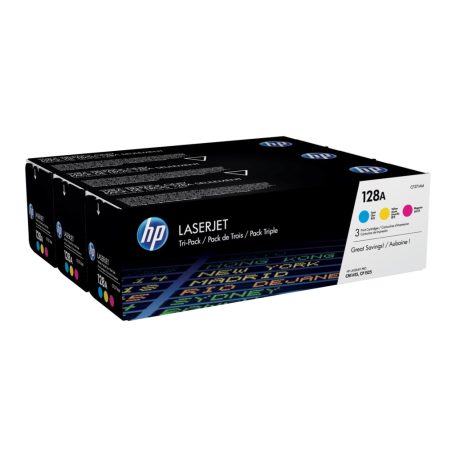 HP CF371AM (128A) 3-pack Color toner