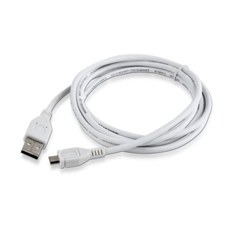 Gembird USB2.0 A-microUSB 1,8m White