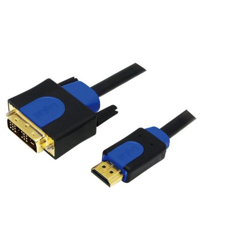 Logilink HDMI - DVI-D (Single Link) 1m cable Black