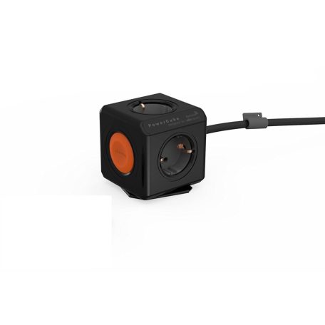 Allocacoc PowerCube Extended Remote 1,5m Black/Orange