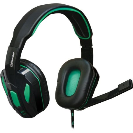 Defender Warhead G-275 Gaming headset Black/Green