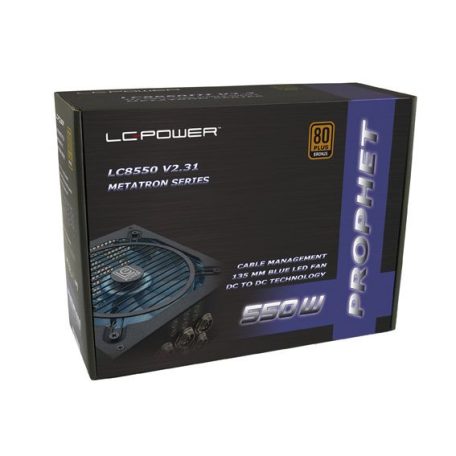 LC Power 550W 80+ Bronze LC8550 V2.31 Prophet Metatron Series