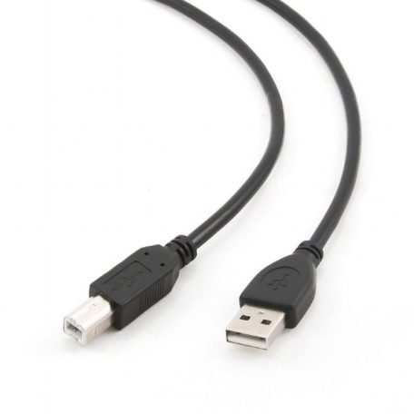 Gembird Premium quality USB 2.0 A-plug B-plug cable 3m Black