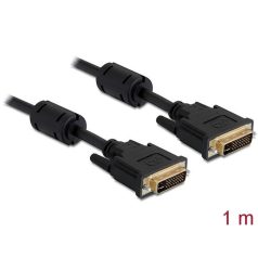   DeLock DVI-I (Dual Link) (24+5) male > DVI-I (Dual Link) (24+5) male 1m Black