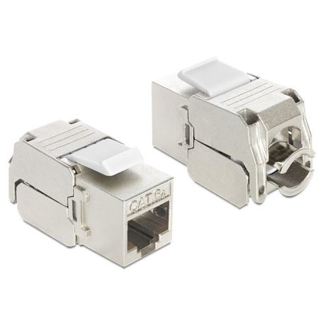 DeLock Keystone Module RJ45 jack > LSA Cat.6A STP