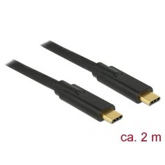   DeLock USB 3.1 Gen 1 (5 Gbps) cable Type-C to Type-C 2m 5A E-Marker