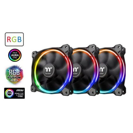 Thermaltake Riing 12 LED RGB Radiator Fan Sync Edition (3-Fan Pack)