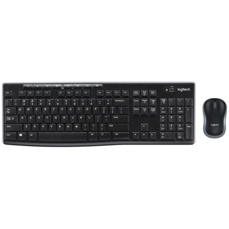 Logitech MK270 Wireless Billentyűzet + Egér Black UK