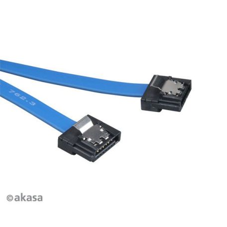 Akasa SATA Proslim cable 50cm Blue