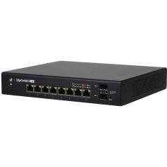   Ubiquiti EdgeSwitch 8 150W Managed PoE+ Gigabit Switch with SFP