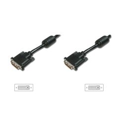   Assmann DVI connection cable DVI(24+1) M/M DVI-D (Dual Link) (24+1) 2m Black