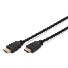   Assmann HDMI High Speed Ethernet connection cable type A M/M 1m Black