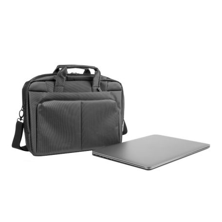 natec Gazelle 15,6" - 16" laptop bag Grey