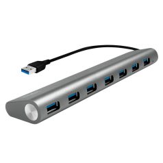 Logilink UA0308 USB 3.0 7-port hub with aluminum casing