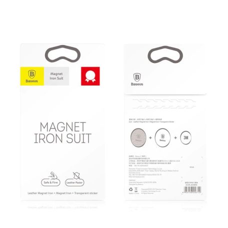 Baseus Magnet iron Suit  2db Silver