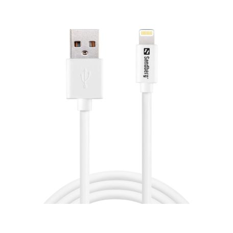 Sandberg USB>Lightning 2m White